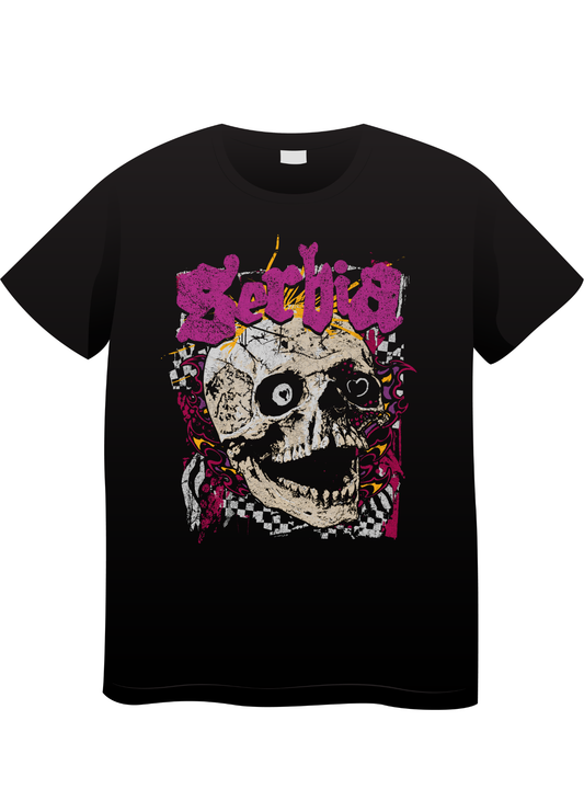 Serbia Calavera morada NUEVA