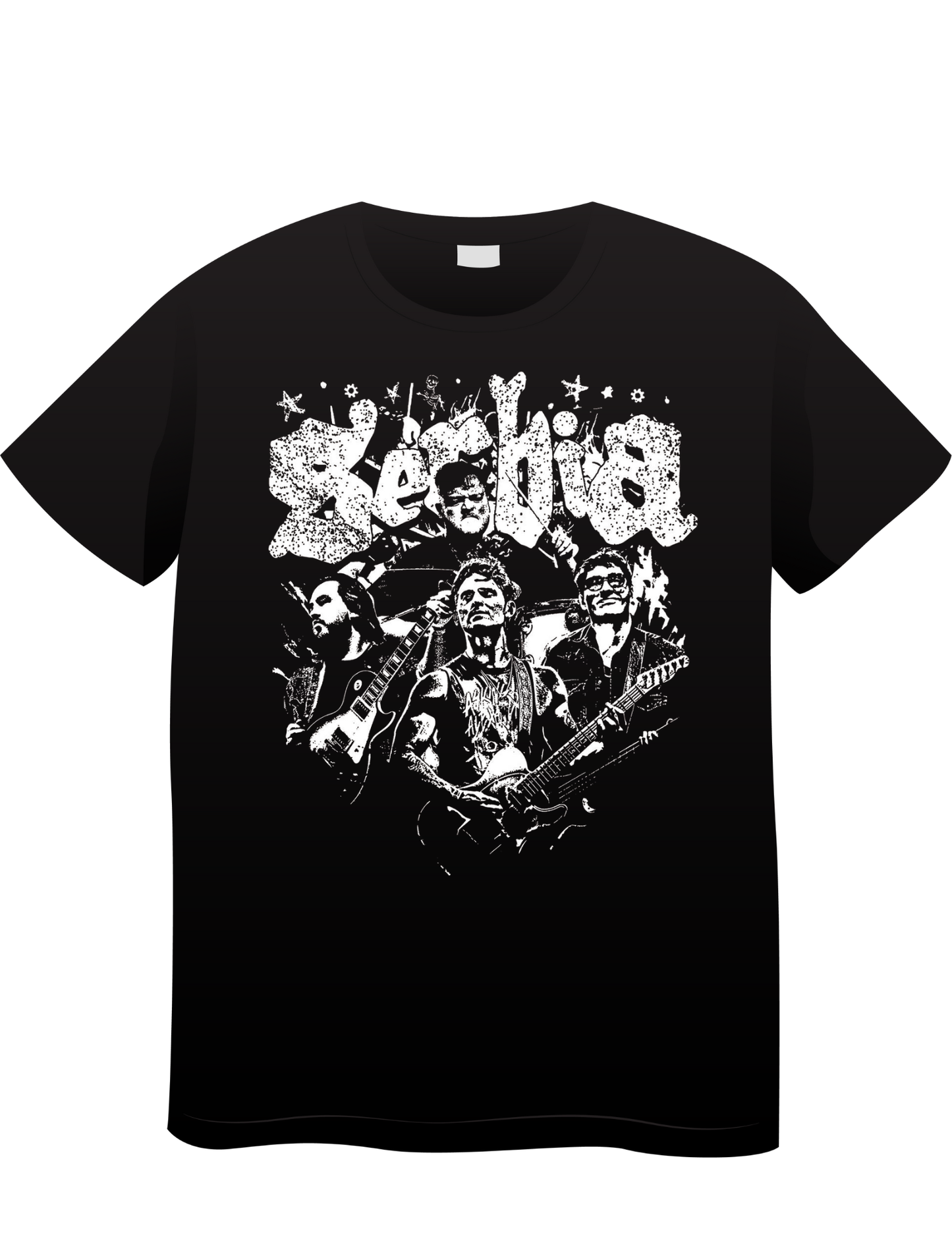 Playera integrantes negra