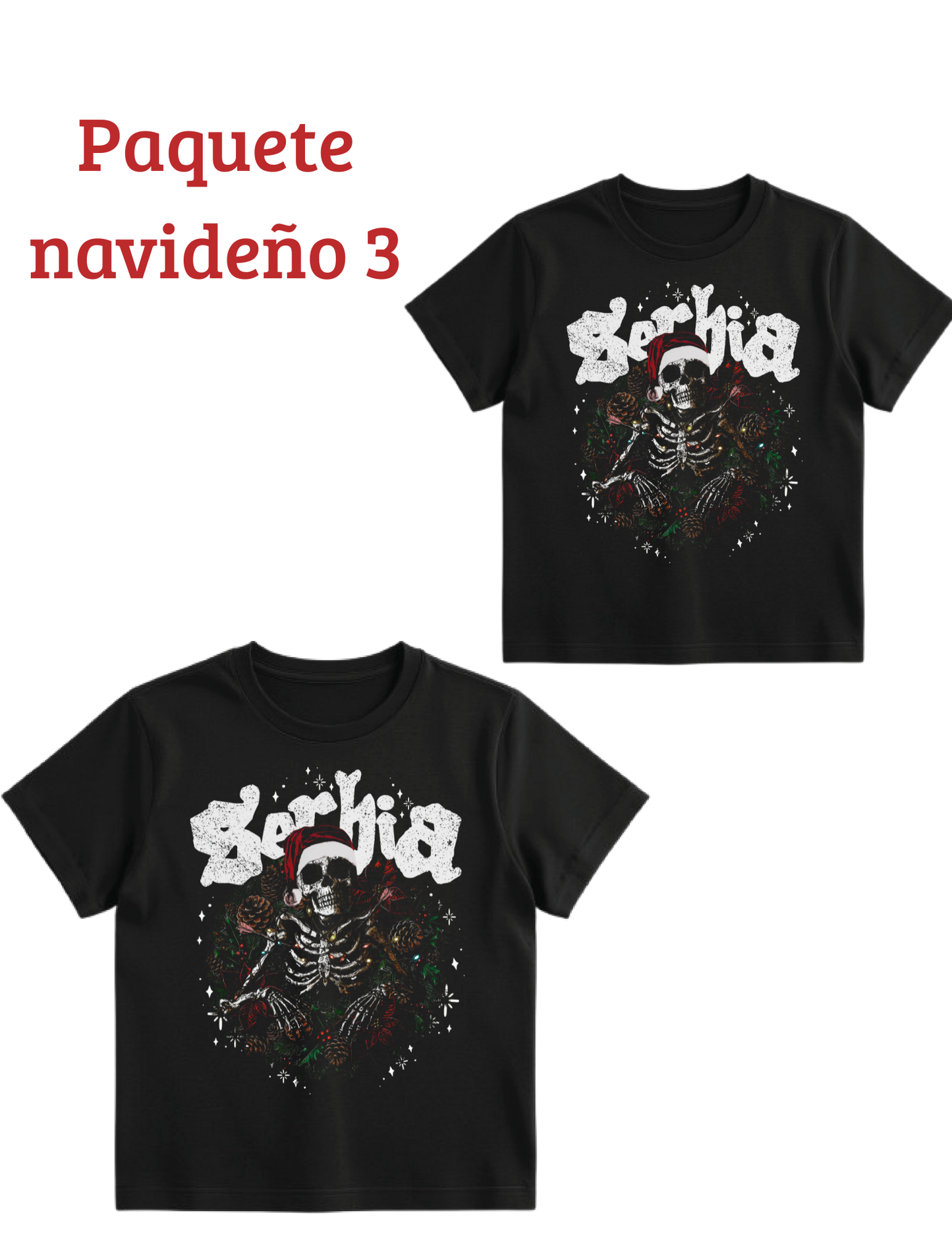 C) Paquete 3 - DOS PLAYERAS