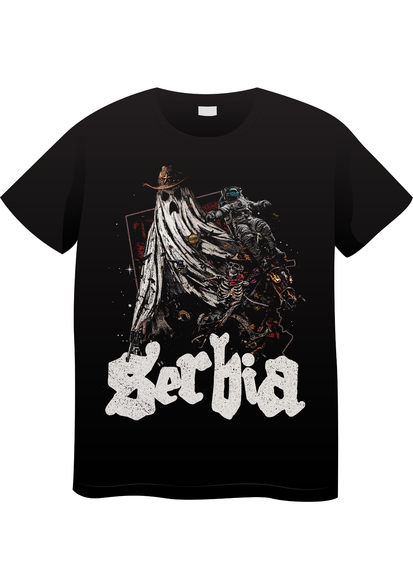 Playera 10 años SEBRIA